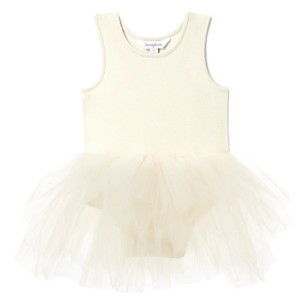 Iloveplum ivory tutu dress 1yr